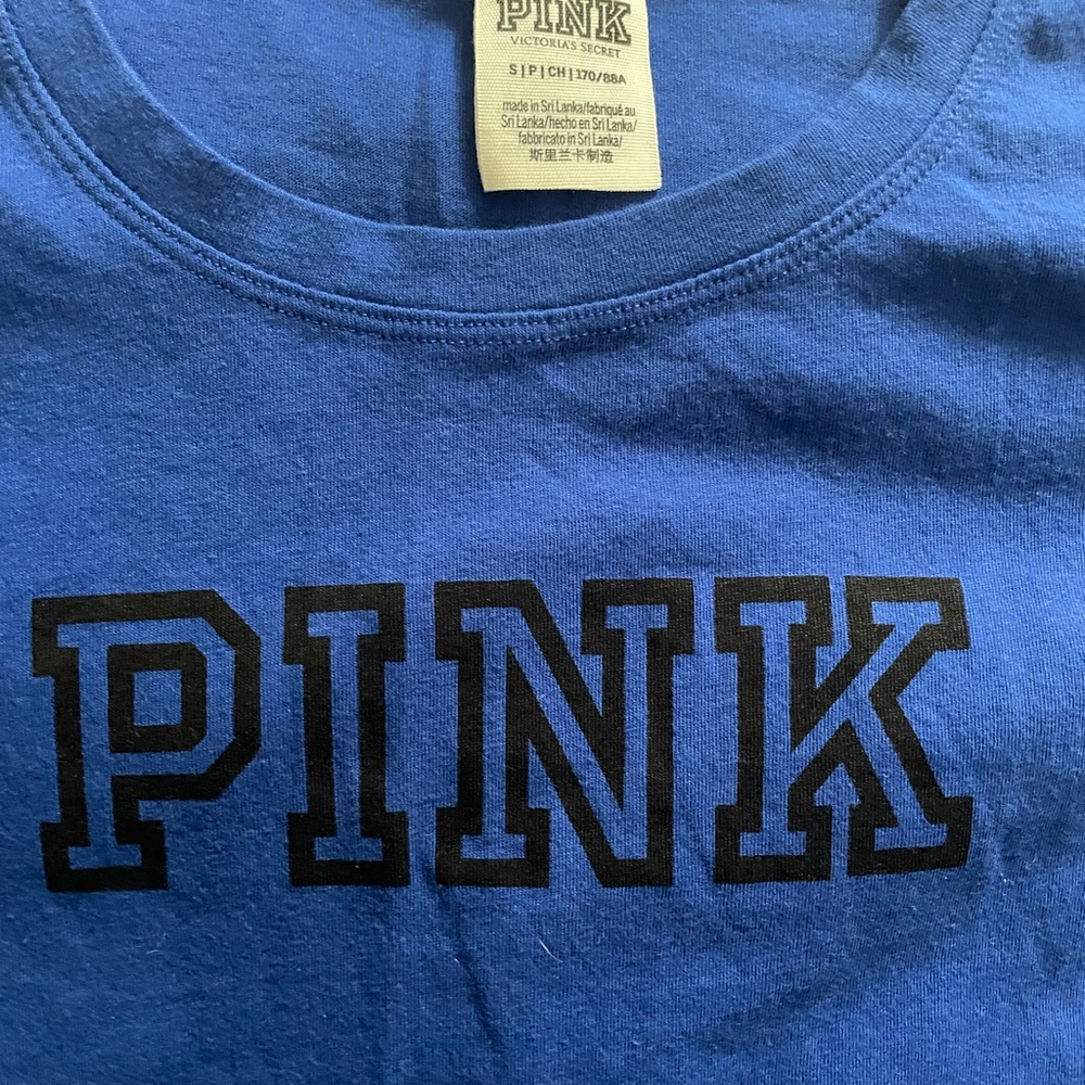 Victoria's Secret PINK Blue T-Shirt